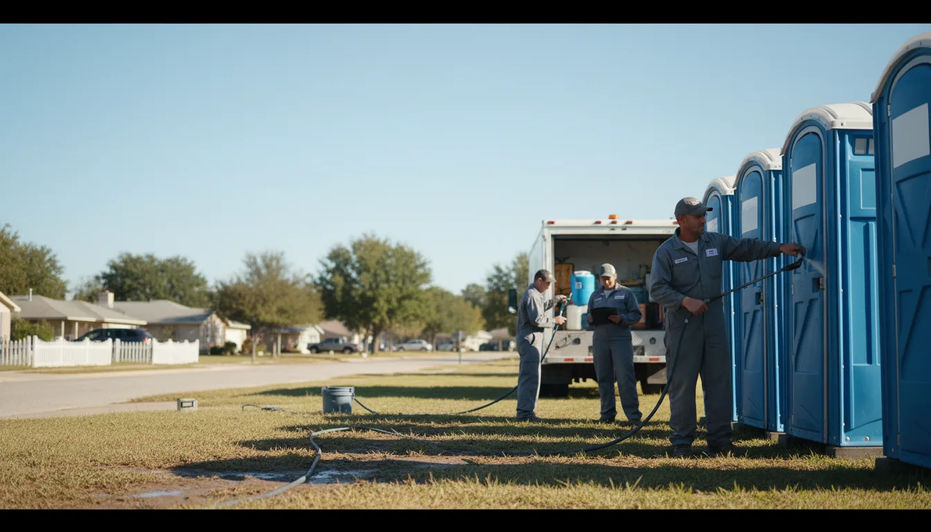 Long-Term Portable Toilet Rental in Palos Heights, IL near me